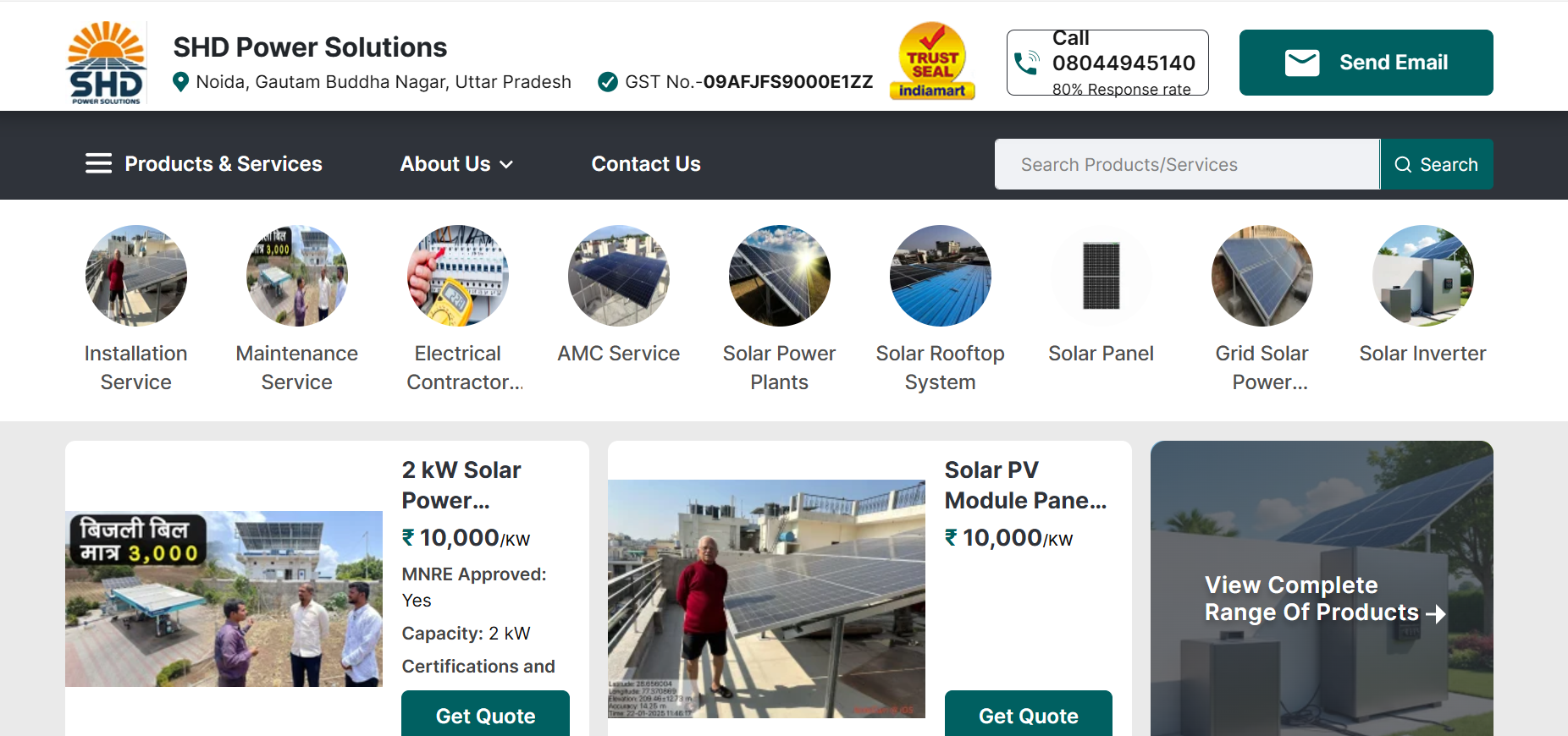 SHD Power Solutions - Client Brand
